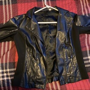 Joe Zee leather jacket